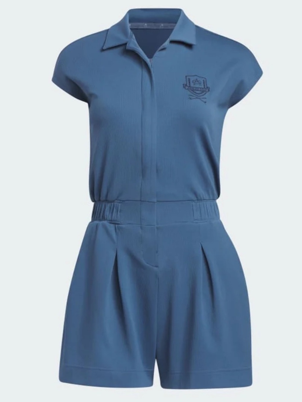 ADIDAS | Slate Blue short sleeve Golf Romper